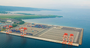 Subic Bay New Container Terminals 1 and 2. Photo courtesy of SBMA.