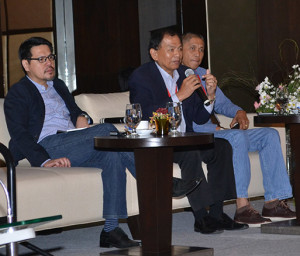 During the Mindanao Shipping conference 2014 panel discussion, L to R: 