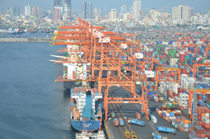 ICTSI's flagship, the Manila International Container Terminal. Photo courtesy of ICTSI.