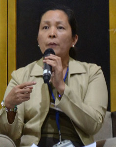 Rosana San Vicente, chief of the Bureau of Internal Revenue Accounts Receivable Monitoring Division, at the recently concluded Cargo Transport Summit 2