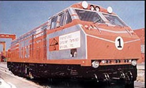 GE Lokindo (Indonesian built) U20C was built for ICTSI. The loco was delivered in March 1997 and was used on freight traffic to its inland container depot.