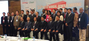 The 24th ASEAN Federation of Forwarders Association Annual General Meeting was convened at the New World Saigon Hotel, Ho Chi Minh City (Vietnam) on November 28. Themed “Reaching Toward AEC 2015”, the meeting was attended by representatives of relevant logistics organizations from AFFA 10-member countries: Brunei, Cambodia, Indonesia, Laos PDR, Malaysia, Myanmar, the Philippines, Singapore, Thailand and Vietnam. During the meeting, AFFA members recognized the importance of addressing critical logistics activities in pursuit towards and beyond ASEAN Economic Community 2015. Photo courtesy of AFFA.