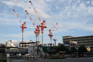 Hakata_Station_construction