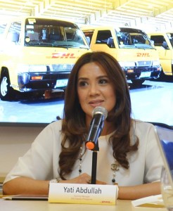 DHL Express Philippines country manager Nurhayati Abdullah