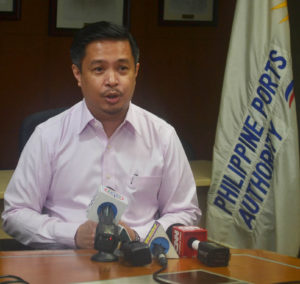 Philippine Ports Authority acting general manager Atty. Jay Daniel Santiago 