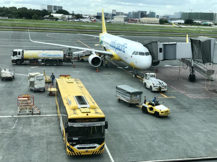 Cebu Pacific at NAIA Terminal 3