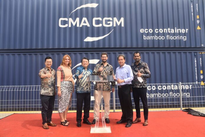 CMA CGM Indonesia container depot