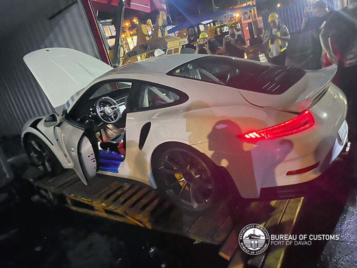 BOC-Port of Davao intercepts P15M Porsche among used car parts   
