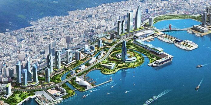 Busan North Port development