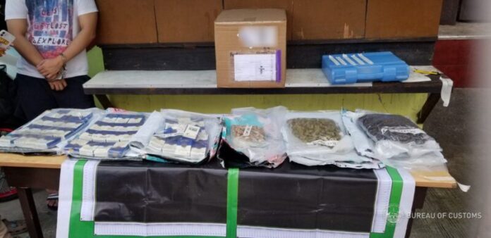 Nearly P1M worth of marijuana seized at Clark