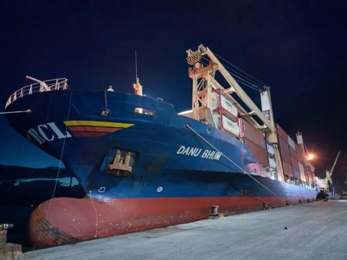 Zamboanga welcomes first international containership