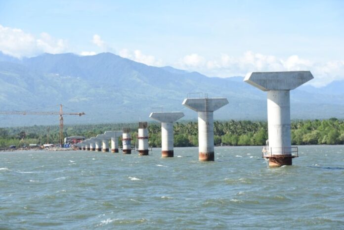 Panguil Bay Bridge construction 61% done