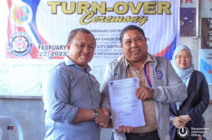 LTO turns over Maguindanao, Marawi offices to BARMM