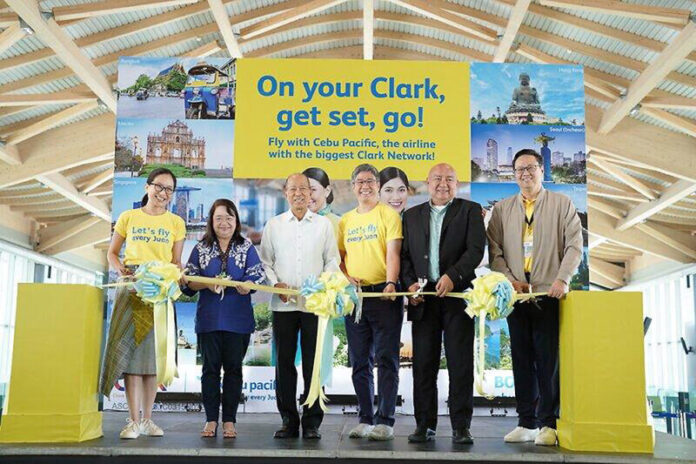 Cebu Pacific relaunches Clark flights