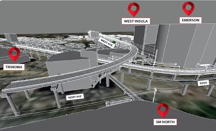 Pre-construction works for MRT-7 elevated guideway begins