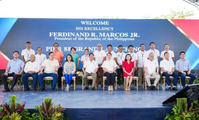 Marcos launches Pier 88 port in Cebu