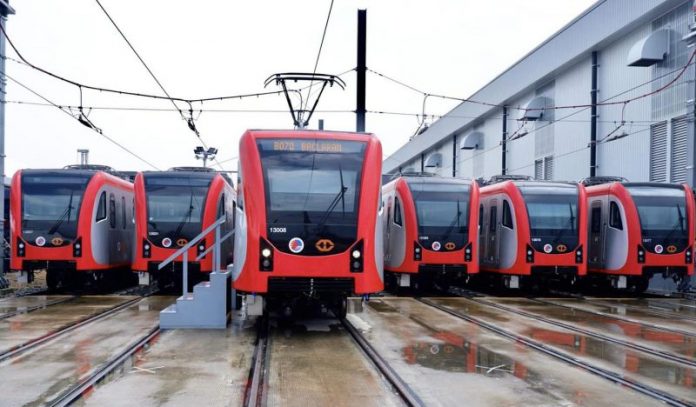 DOTr unveils fourth-gen light rail cars for LRT-1