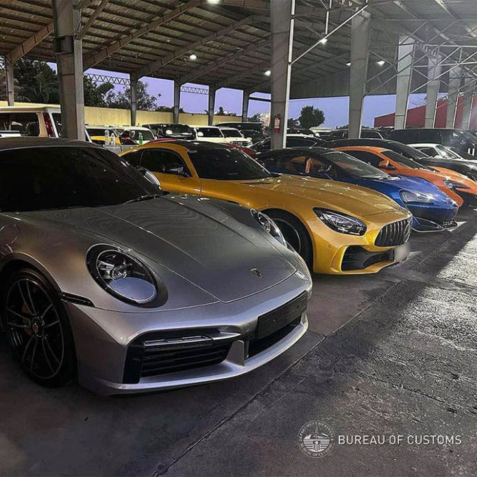 BOC finds 87 ‘questionable’ luxury cars in Pasig hub