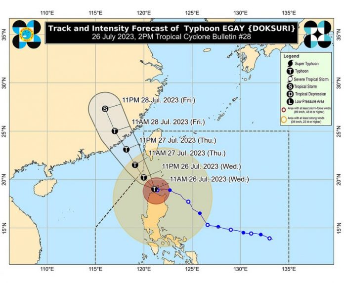 Egay causes minor damage to some Northern Luzon airports