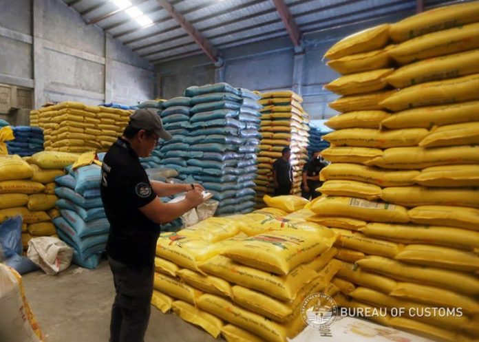 BOC shuts warehouses with smuggled rice worth P505M