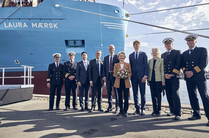 Maersk’s first methanol vessel named Laura Maersk