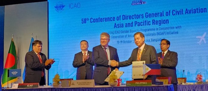 The Civil Aviation Authority of the Philippines (CAAP) and the International Civil Aviation Organization (ICAO) agreed to collaborate in various areas such as safety, security, environmental protection and economic development.
