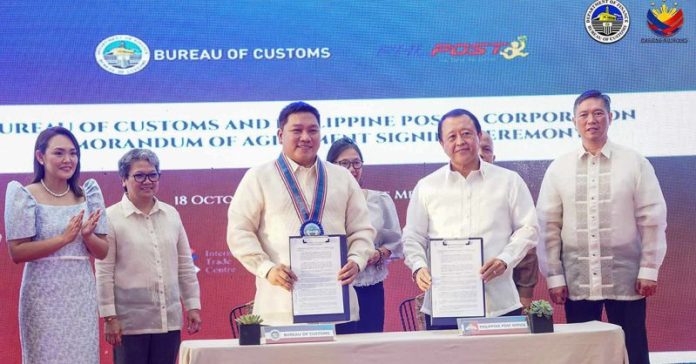Philippine Postal, BOC deal to improve postal, customs processes