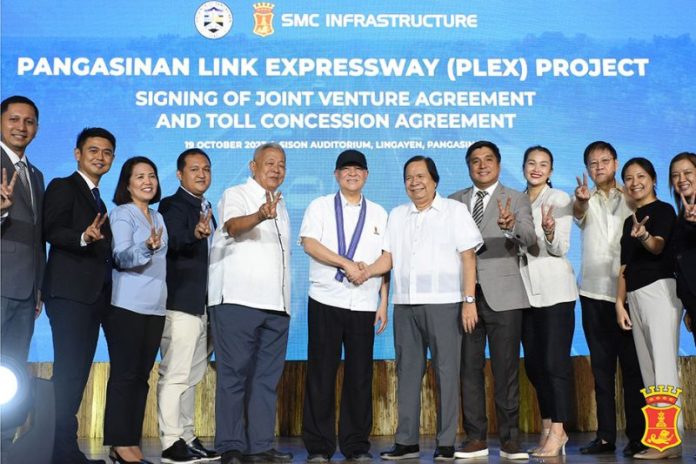 SMC, Pangasinan LGU partner for 76.8km PLEX