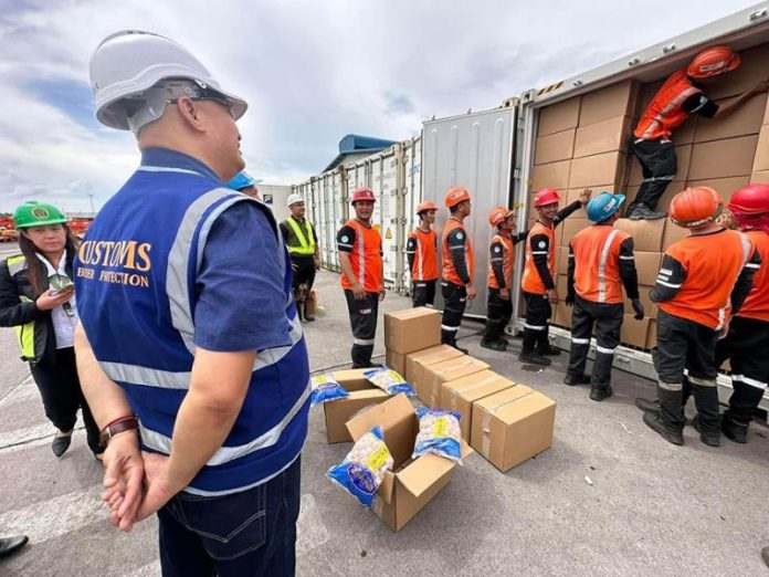 BOC seizes misdeclared agri products in Subic